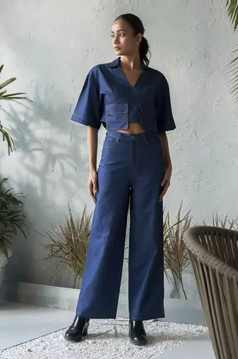 Onyx blue co-ord set