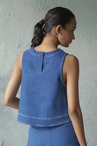 Urban denim top