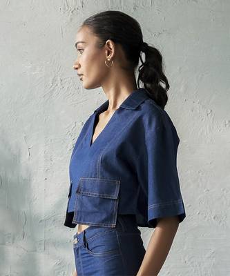 Onyx denim top 3