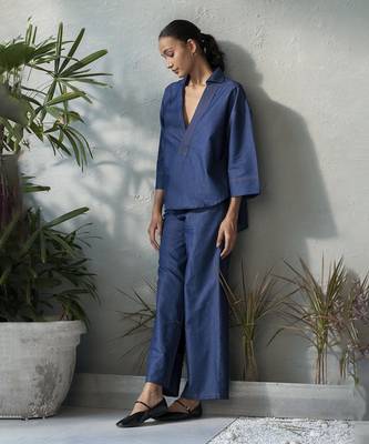 Raven denim co-ord 1