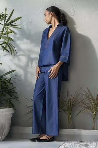 Raven denim co-ord