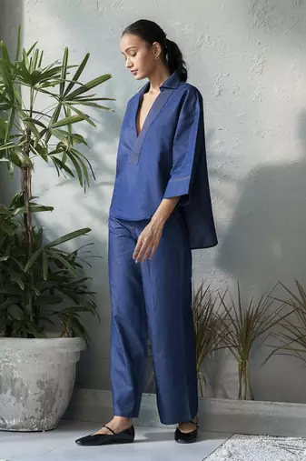 Raven denim co-ord