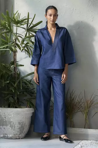 Raven denim co-ord