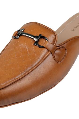 Tanny shoes men's faux leather tan ethnic sandal