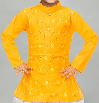 Amber cotton boys kurta pyjama 4