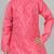 Pink cotton boys kurta pyjama