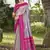 Sangam prints grey silk woven work festival saree