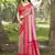 Sangam prints pink silk woven work festival saree