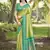 Sangam prints light green silk woven work festival saree