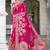 Sangam prints rani silk woven work festival saree