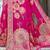 Sangam prints rani silk woven work festival saree