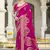 Sangam prints rani silk woven work festival saree