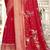 Sangam prints red silk woven work festival saree