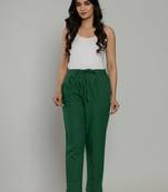 Cotton Green Dyed pant