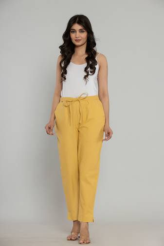  Cotton Mustrad Dyed pant
