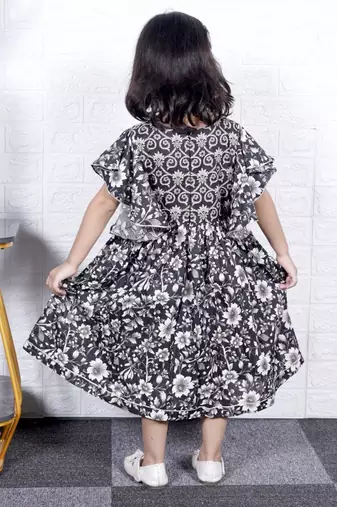 Black Printed Kurti