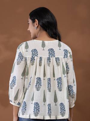  cotton printed top 3