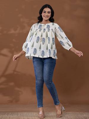  cotton printed top 5