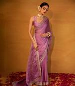 Lavinder organza saree
