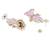 I jewels gold plated traditional meenakari floral kundan & pearls jhumka earrings for women