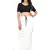 White lycra cotton blended shapewear petticoat for saree || skirts for women
