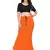 Women's orange lycra cotton blended shapewear petticoat for saree || skirts for women