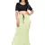 Women's mint green lycra cotton blended shapewear petticoat for saree || skirts for women