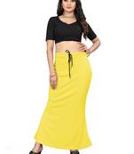 Lemon lycra cotton blended shapewear petticoat for saree || skirts for women
