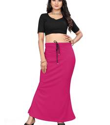 Women's cherry lycra cotton blended shapewear petticoat for saree || skirts for women