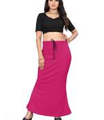 Women's cherry lycra cotton blended shapewear petticoat for saree || skirts for women