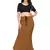 Brown lycra cotton blended shapewear petticoat for saree || skirts for women