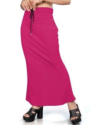 Women's cherry lycra cotton blended shapewear petticoat for saree || skirts for women 4