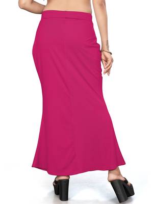 Women's cherry lycra cotton blended shapewear petticoat for saree || skirts for women 5