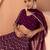 maroon sequins zari embroidered georgette lehenga set choli with dupatta with dupatta