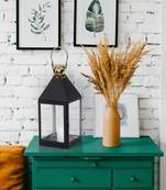 Mild Steel Candle Lantern Handcrafted Candle Holder Diwali Decor (14x14x43 CM) (Pack of 1)