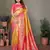Yellow Banarasi Tissue Silk Saree