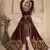 Lovable Maroon Faux Georgette Semi Stitched Festive Women's Salwar Suits Semi stitched