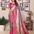 Violet Banarasi style classic tissue silk Bland contust border saree with Blouse