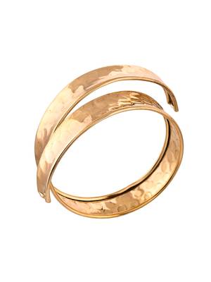 Gold-plated cuff bracelet 3