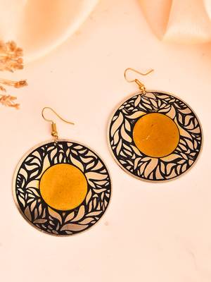 Chic sunflower earrings 2