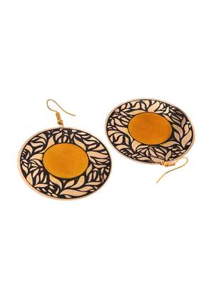 Chic sunflower earrings 4