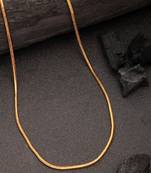women's gold-plated minimal chain