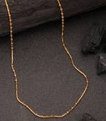 women's gold-plated minimal chain