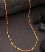  women's gold-plated minimal chain