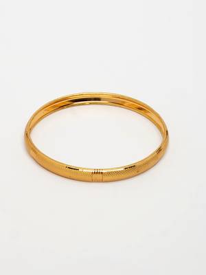  women's set of 4 gold-plated traditional bangles 4