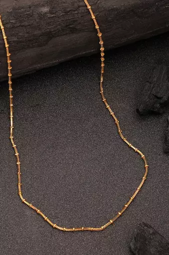  women's set of 3 gold-plated minimal chain