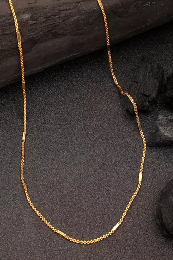  women's set of 3 gold-plated minimal chain