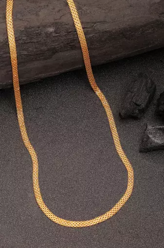  women's set of 3 gold-plated minimal chain