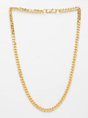 Nvr men's gold-plated minimal chain 3
