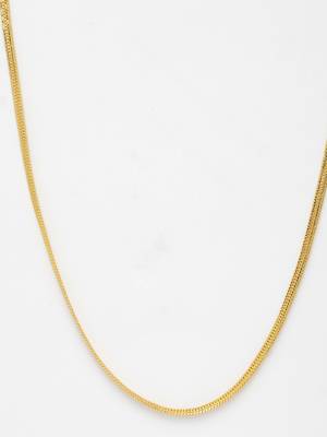  men's gold-plated minimal chain 3